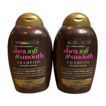 (2) OGX Shampoo Frizz Defy Moisture Shea Soft &amp; Smooth 13 Ounce (385ml) New - $69.99