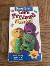 Barney And Friends Let’s Pretend VHS - $24.63