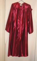 Burgundy Graduation Gown Choir Robe Halloween Costume Med 5&#39; 6&quot; - 5 &#39; 8&quot;... - $20.00