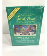 VINTAGE 1992 Trivial Pursuit Family Edition 2 Box Card Set Use w/Any Mas... - $40.52 CAD