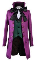 ZYHCOS Purple Full Suit Uniform Sets Halloween Cosplay Costume (Mens-X-Large) - £54.99 GBP