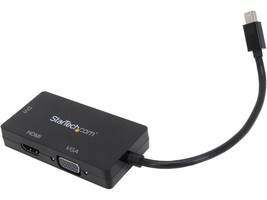 StarTech.com MDP2VGDVHD Mini DisplayPort Adapter - 3-in-1 - 1080p - Monitor Adap - £61.36 GBP