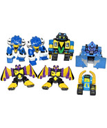 1990&#39;s Micro Machines ZBots Lot of 7 Bugeye Ram Mor Haxxon Skyviper - $20.00