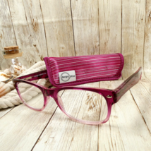 Design Optics by Foster Grant Maroon Gradient Reading Glasses LO0919 890... - $7.89