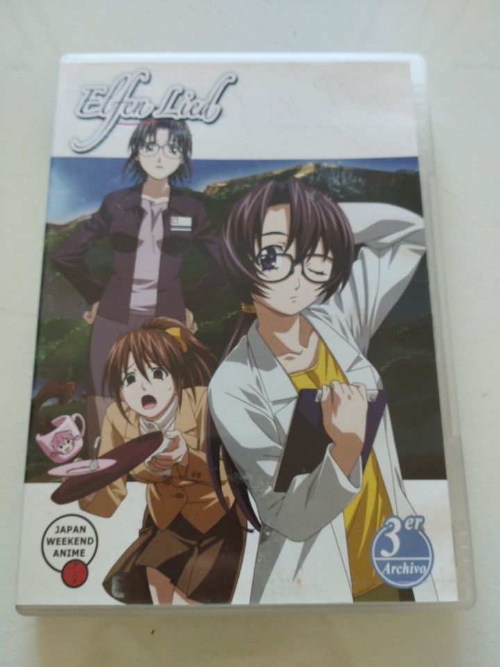 Elfen Lied Third File Anime - DVD Spanish Japanese Region 2 Am - $15.68