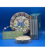 Baby Bundle: Teeth Keepsake Saver, Book Set, Ceramic Plaque, Peas &amp; Than... - $713.65 MXN