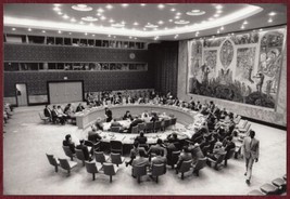 1989 Original Press Photo Meeting UN Security Council Lentikuva Lassila - £33.62 GBP