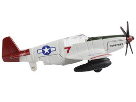 North American P-51C Mustang Fighter Aircraft Gray &quot;Tuskegee Airmen-United St... - £15.76 GBP