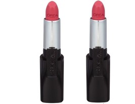 L&#39;Oreal Paris Infallible Le Rouge Lipstick, Rambling Rose Pack of 2 - £11.18 GBP
