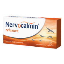 NERVOCALMIN Relaxare, 30 cps, Maintaining Good Mood, Optimism and a Gene... - £13.37 GBP