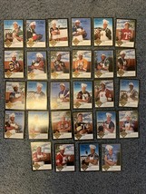 Vintage A1 Masters Of The Grill NFL Cards - Pack Of 28 Cards With Recipes - £9.86 GBP