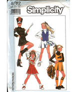 Simplicity 8782 Girls Cheerleader UNIFORM Costume Majorette School patte... - £7.85 GBP