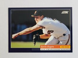 Kevin Rogers - San Francisco Giants - 1993 Rookie - Score 581 - 1994 - $1.75 CAD