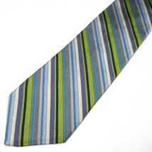 Silk Tie Robert Talbott Best of Class Nordstrom Blue Green Purple 58&quot; x 3.75&quot; - £37.92 GBP