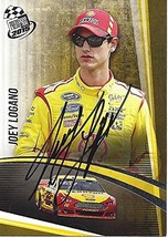 AUTOGRAPHED Joey Logano 2015 Press Pass Racing (#22 Shell Pennzoil) Team Penske  - £27.77 GBP