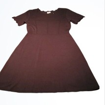 DressBarn Little Black Dress w Short Sleeves Size Small - £27.25 GBP