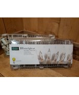 2 Sets of 100 Clear Mini Christmas Lights white Cord Energy Saver Bulbs ... - £21.87 GBP