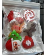 Lot of 8 Phone Charging Cable Organizer Christmas theme Wire Protector C... - $19.01 CAD