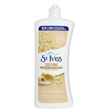 St Ives Body Lotion 21 Ounce Naturally Soothing (621ml) (3 Pack) - £34.58 GBP