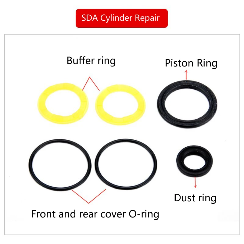 House Home SC MAL SDA Air Cylinder Repair Kits Airtac Standard Piston Seal Ring  - $25.00