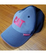CAT Caterpillar Baseball Hat Cap NC Machinery NC Rental Store Grey Black... - £11.36 GBP