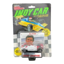 Al Unser Racing Champions Indy Car w/Collectors Card &amp; Display Stand - $7.99