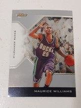 Maurice Williams Milwaukee Bucks 2005-06 Topps Finest Card #80 - £0.77 GBP