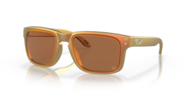 Oakley Holbrook TLD Sunglasses OO9102-T555 Red Gold Shift W/ PRIZM Ruby Alt Irid - $128.69