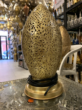 lampe marocaine en laiton, style d&#39;éclairage arabe vintage, à oeufs fait... - $40.32