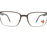 Maui Jim Eyeglasses Frames MJO2103-80M Black Brown Wood Grain Square 53-... - $93.42