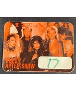 Heart Tour backstage Pass 1985 Chicago Vintage Orange Red - $9.90