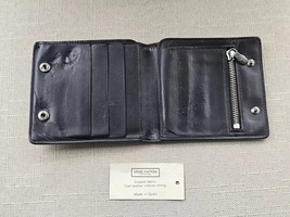Louis Vuitton Men Wallet Bifold Black Patent Leather Cardholder Made in France - £74.53 GBP