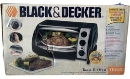Black &amp; Decker Toast-R-Oven TR0651 Toaster Black Countertop Broiler New ... - $62.89