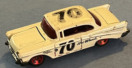 Hot Wheels Chevy Belair ‘57 Rare Elwood #70 Team Engine Revealer T/H Flame Badge - £11.04 GBP