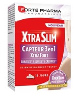 Forte Pharma XtraSlim 3 in 1 Sensor XtraFort 60 capsules - $109.41 CAD