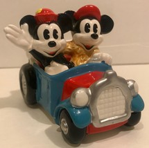 SCHMID Disney Characters Mickey &amp; Minnie Mouse Road Trip #253-405 Ceramic Figure - £14.34 GBP