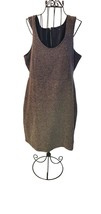 woman&#39;s Gap dress size 14 gray below the knee - £11.67 GBP