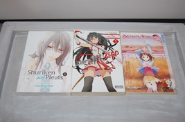 Lot of 3 Manga Shuriken &amp; Pleats #1  Akame ga Kill #1 Someday&#39;s Dreamer #2 - £15.32 GBP