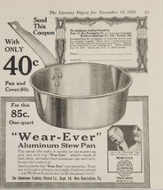 1921 Print Ad Wear-Ever Aluminum Stew Pan New Kensington,Pennsylvania - $13.93