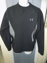 Under Armour Black/Gray Fleece Pullover Sweatshirt Size S Men&#39;s EUC - £16.07 GBP