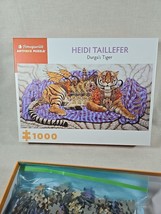 DURGA&#39;S TIGER By Heidi Taillefer ARTPIECE - Complete - POMEGRANATE PUZZLE - $14.95