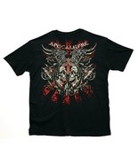 APOCALYPSE SKULLS WITH CROSS T SHIRT 100% soft cotton fitted tee war voo... - $8.12 CAD+