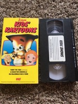 3 Color Kids&#39; Kartoons VHS video 1987 GTK, Inc. - £4.49 GBP
