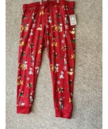 Disney Dogs Holiday Velour Leggings Jogger Pajama Pants Christmas 2021 S... - $1,254.26 MXN
