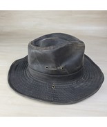 Broner Leather Rambler Distressed Outback Cowboy Hat Outdoor Brown Size ... - $53.83 CAD