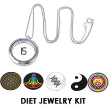 LIP INK  Diet Jewelry Necklace - £14.80 GBP