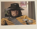 Star Trek The Next Generation Season Six Trading Card #559 Worf Michael ... - $1.97