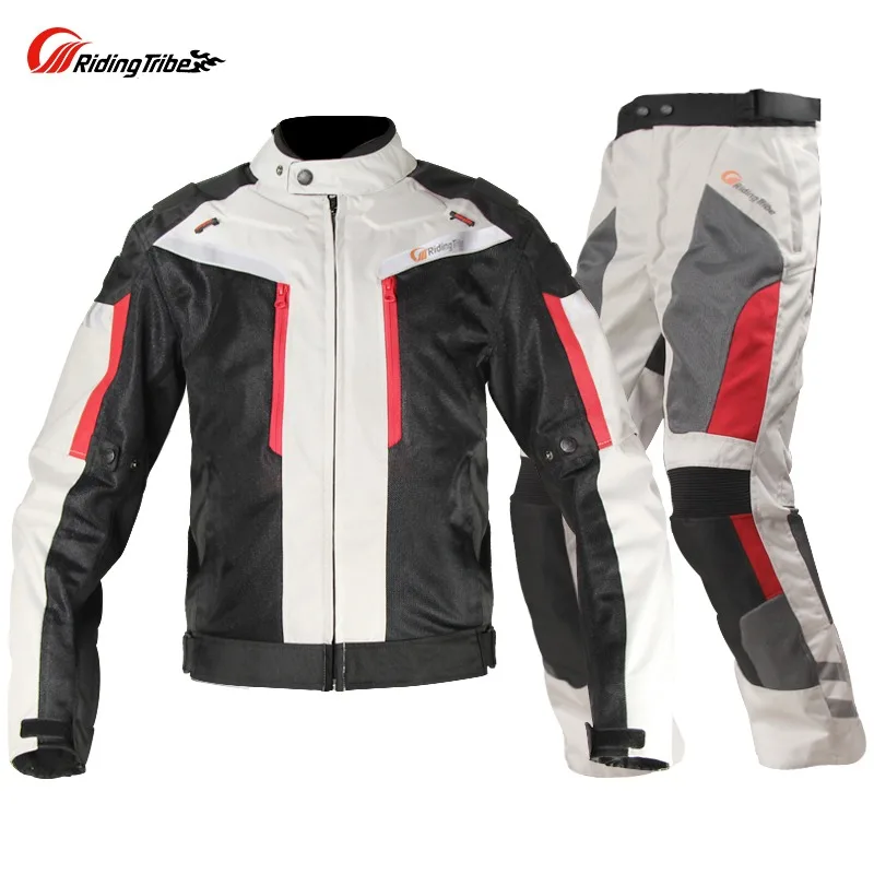 Riding Tribe Windproof Motorcycle Racing Suit Protective Gear Armor  Jacket+ - £89.13 GBP+