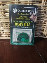 Quaker Boy Screamin&#39; Green Loose Single Elk Diaphragm Call - £12.33 GBP
