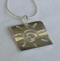 Fantasy silver pendant - $25.00